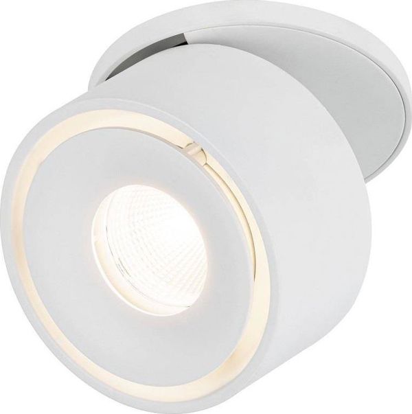 Paulmann Ενσωματωμένο Φωτιστικό LED Spircle, 8W, 3000K, 36°, Λευκό Ματ, Ρυθμιζόμενο