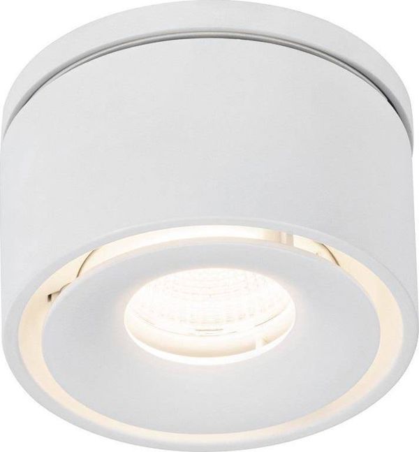 Paulmann Ενσωματωμένο Φωτιστικό LED Spircle, 8W, 3000K, 36°, Λευκό Ματ, Ρυθμιζόμενο