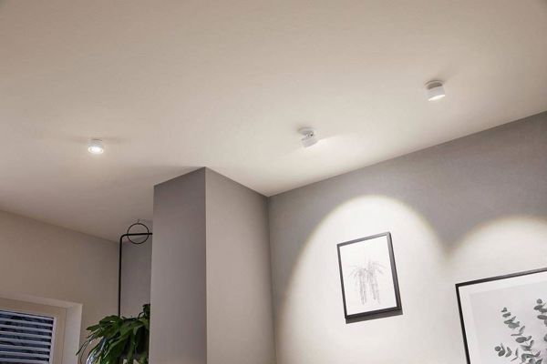 Paulmann Ενσωματωμένο Φωτιστικό LED Spircle, 8W, 3000K, 36°, Λευκό Ματ, Ρυθμιζόμενο