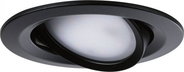 Paulmann Ενσωματωμένο Ρυθμιζόμενο Φωτιστικό Nova Coin 3x6,5W 2700K Μαύρο με 3-στάδια Ρύθμισης Φωτεινότητας