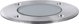 Paulmann Φωτιστικό Εδάφους Floor Round GU10 230V, Εξωτερικού Χώρου, Ασημί