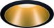 Paulmann Cole Coin Ενσωματωμένο Φωτιστικό LED 6.5W 2700K 3-Step Dimmable IP44 Μαύρο/Χρυσό Ματ