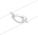 Paulmann Σύστημα Σύνδεσης RoundMac Λευκό / Χρώμιο μέγ. 5x4,5W DC