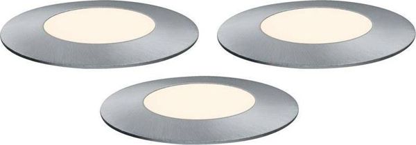 Paulmann Plug & Shine Floor Mini Σετ Επέκτασης Φωτιστικών Εδάφους IP65 3x2.5W 3000K 55mm (PL93949)