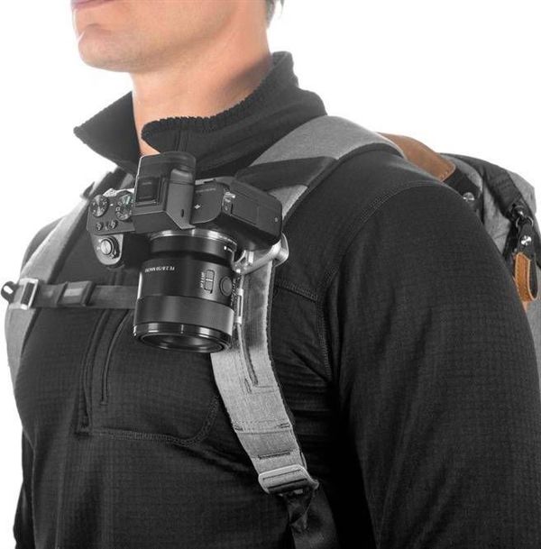 Peak Design Capture Camera Clip V3 - Βάση Φωτογραφικής Μηχανής με Τυπική Πλάκα - Ασημί