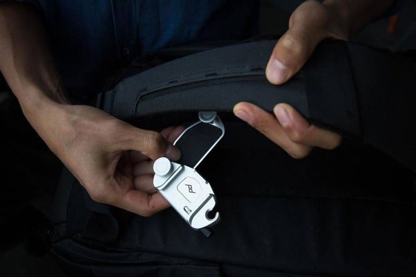 Peak Design Capture Camera Clip V3 - Βάση Φωτογραφικής Μηχανής με Τυπική Πλάκα - Ασημί