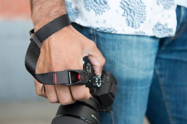 Peak Design Cuff v3 Λουράκι Καρπού για Φωτογραφική Μηχανή, Ash (Γκρι)