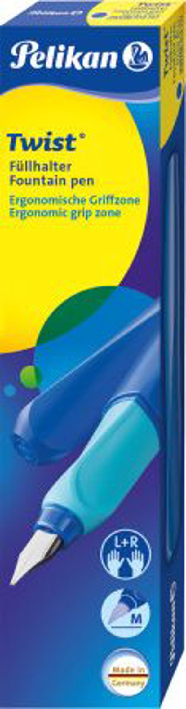 Pelikan Στυλό διαρκείας Twist P457 M Deep Blue