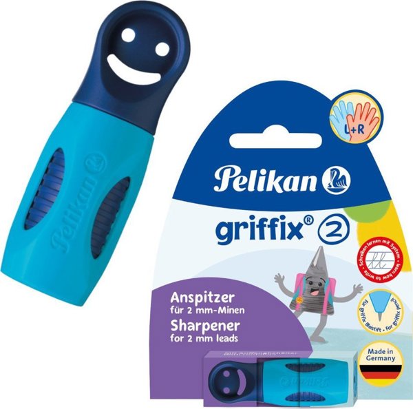 Pelikan Ξύστρα Griffix Μονή 2mm Ocean Blue (484125)