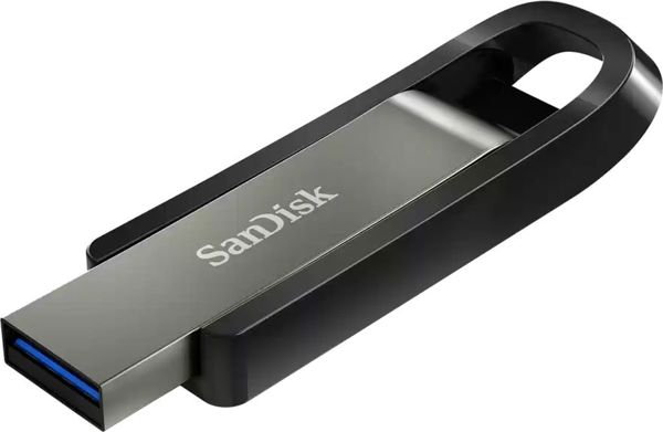 SanDisk Extreme Go USB Flash Drive 256GB, Ταχύτητα USB 3.2, Μαύρο (SDCZ810-256G-G46)