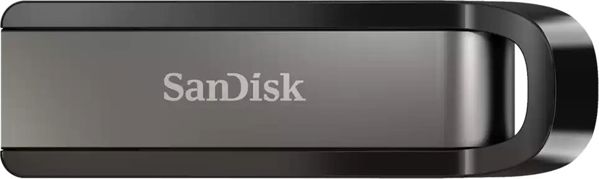 SanDisk Extreme Go USB Flash Drive 256GB, Ταχύτητα USB 3.2, Μαύρο (SDCZ810-256G-G46)