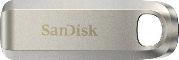 SanDisk Ultra Luxe USB Flash Drive 512GB, USB Type-C 3.2 Gen 1, Μεταλλικό, Ασημί