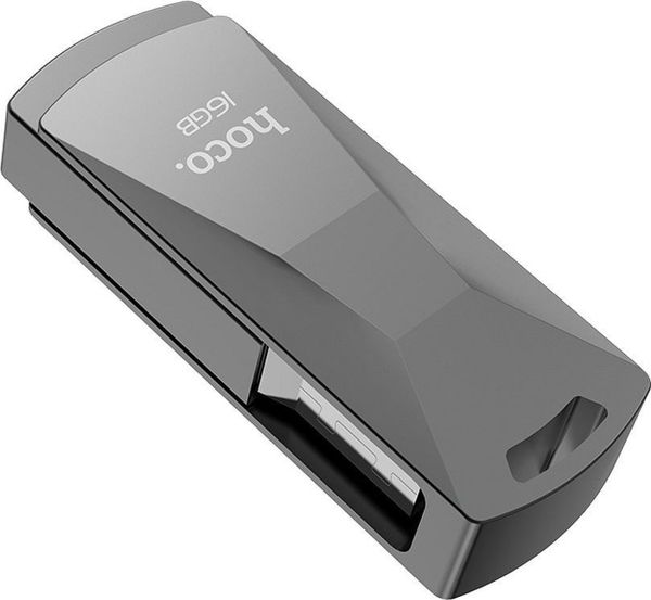 Hoco Wisdom UD5 USB Flash Drive 16GB, Μεταλλικό Memory Stick από Κράμα Ψευδαργύρου