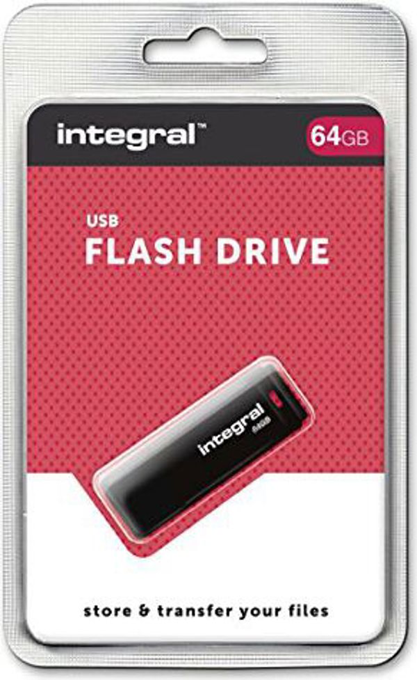 Pendrive Integral Black, 64 GB  (INFD64GBBLK)