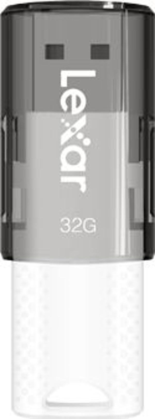 Lexar JumpDrive S60 USB Flash Drive 32GB, USB 2.0, Συρόμενο Κάλυμμα, Μαύρο