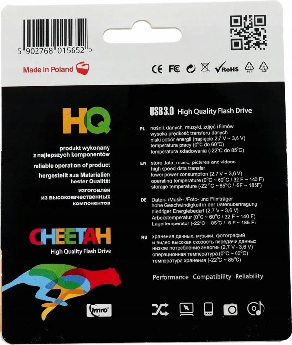 Pendrive Imro IMRO pendrive CHEETAH 256GB USB3.0