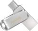 SanDisk Ultra Dual Drive Luxe USB Type-C & Type-A Flash Drive, Μεταλλικό, 64GB