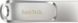 SanDisk Ultra Dual Drive Luxe USB Type-C & Type-A Flash Drive, Μεταλλικό, 64GB