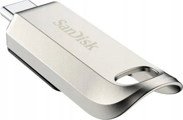 SanDisk Ultra Luxe USB Flash Drive 32GB, USB-C 3.2 Gen 1, Ασημί