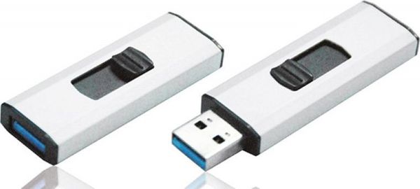 Q-Connect USB Flash Drive 32 GB, USB 3.0, High Speed, Μαύρο