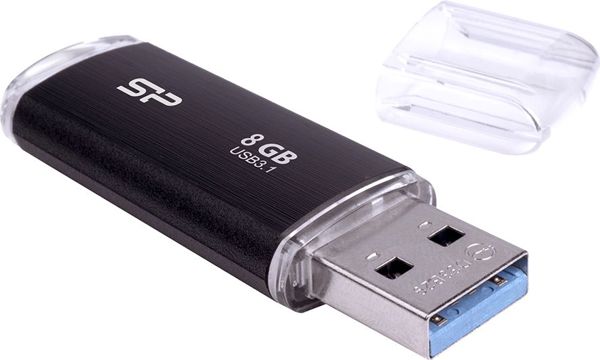 Pendrive Silicon Power Blaze B02, 8 GB  (SP008GBUF3B02V1K)