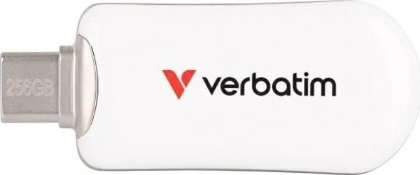 Verbatim Plectra 256GB USB-C Pendrive - Λευκό