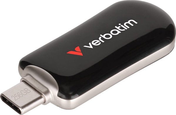 Pendrive Verbatim Plectra 256GB Czarny (30226)
