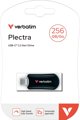 Pendrive Verbatim Plectra 256GB Czarny (30226)