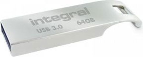 Pendrive Integral Metal Arc 3.0, 64 GB  (INFD64GBARC3.0)