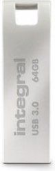 Pendrive Integral Metal Arc 3.0, 64 GB  (INFD64GBARC3.0)