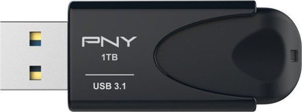 PNY USB Flash Drive Attaché 4, 3.1, 1TB, Μαύρο - FD1TBATT431KK-EF