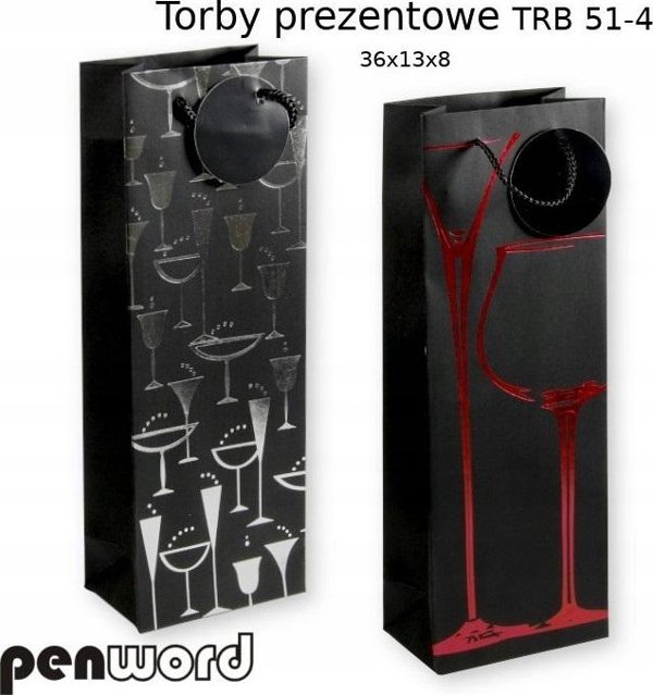 Penword Τσάντα Δώρου TRB 51-4, 36x13x8 cm, Πολυτελής Συσκευασία