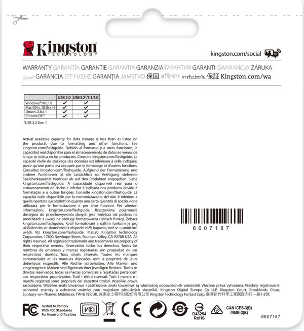 Pendrive Kingston DataTraveler Exodia, 32 GB  (DTX/32GB)