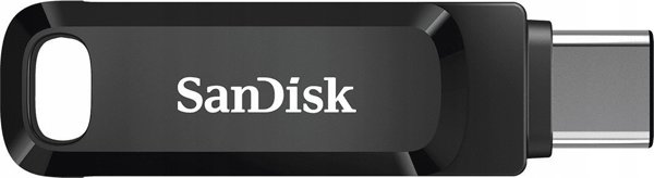 SanDisk Ultra Dual Drive Go USB Flash Drive 2TB, USB 3.2 Gen 1 / USB-C, Μαύρο