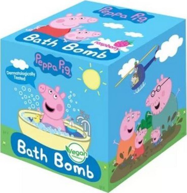 PEPPA PIG Μπάλα Αφρόλουτρο Βατόμουρο 165g