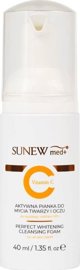 Sunewmed+ Λευκαντικός Αφρός Καθαρισμού Προσώπου & Ματιών, 40ml