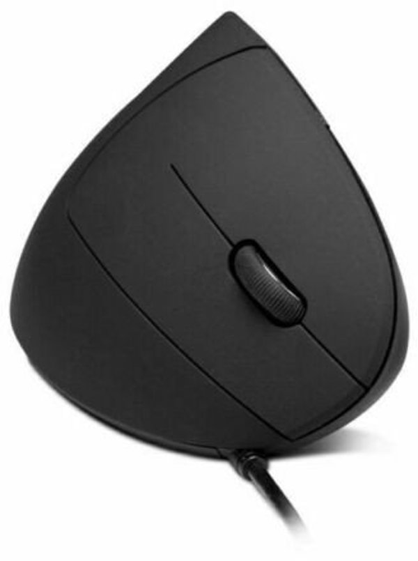 Perixx PERIMICE-513 C Κάθετο εργονομικό ποντίκι, USB-C, μαύρο, δεξιόχειρες