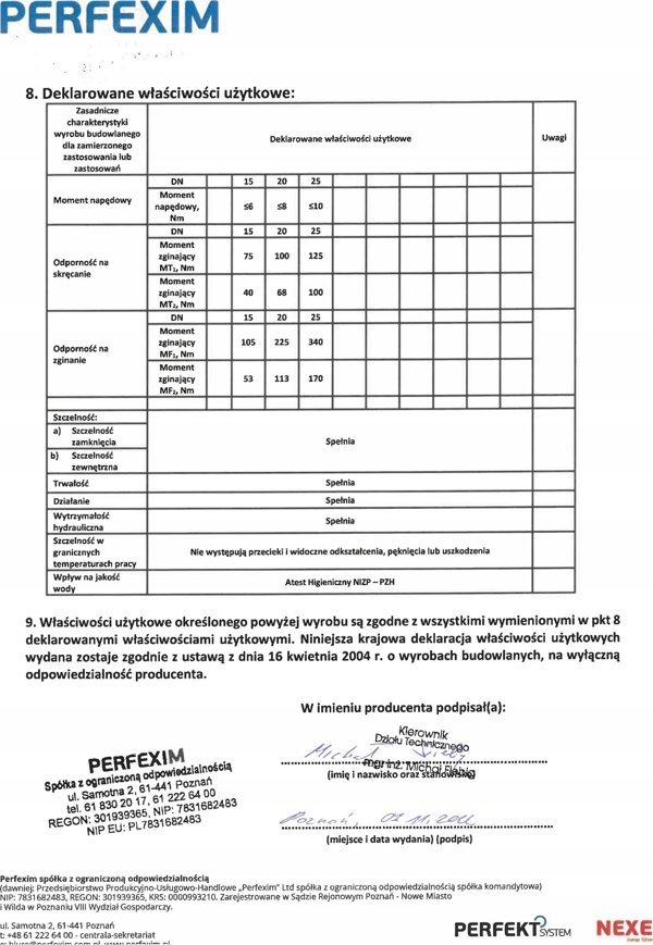 Perfexim 1410 ΣΦΑΙΡΙΚΗ ΒΑΛΒΙΔΑ II PN10 21/2 WW A