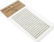 Αυτοκόλλητες πέρλες ασημί χρώμιο 6mm
