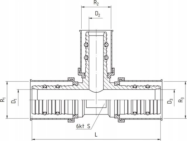 Perfexim 73C PERFEKT SYS. ΤΡΟΪΝΙΚ ΖΑΠΡΑΣ. ΤΥΠΟΣ U 16x20x16