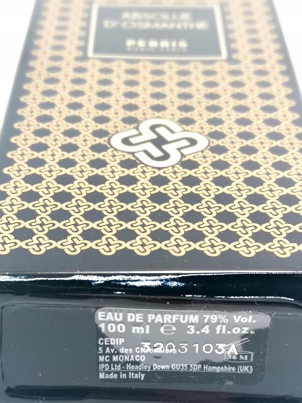 Perris Monte Carlo, Absolue D'osmanthe, Eau De Parfum, Unisex, 100 ml Unisex