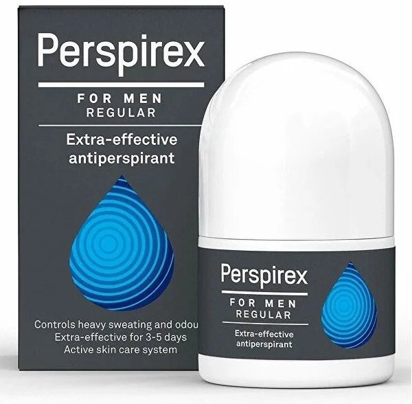 Perspirex Perspirex, Men Regular, Antiperspirant, Deodorant Roll-On, For Men, 20 ml For Men