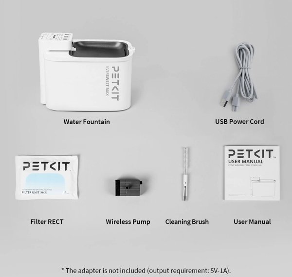Petkit Trinkbrunnen Eversweet Max - UVC Pump