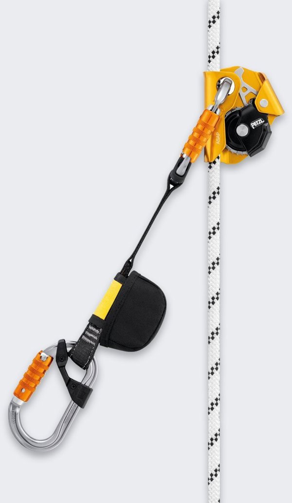 Petzl Asap'Sorber 20cm Αποσβεστήρας Πτώσης, Black/Yellow