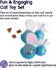 Petstages Firefly Treat Stuffer Παιχνίδι Γάτας με Λιχουδιές, Φωσφορίζον στο Σκοτάδι