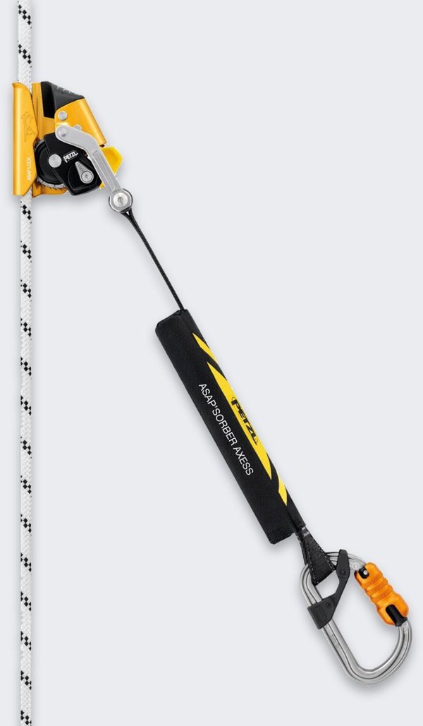 Petzl Asap'Sorber Axess Αποσβεστήρας Πτώσης, Μαύρο/Κίτρινο