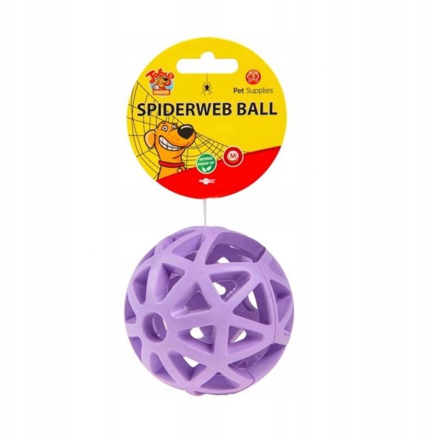 PET SUPPLIES ZABAWKA DLA PSA SPIDERWEB    BALL M 9cm