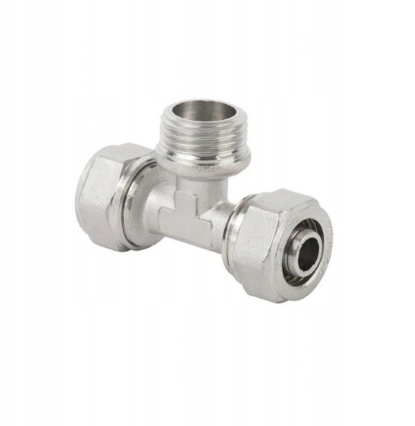 PEX.T.GZ16X1/2 Trojnik 16x1/2 GZ PEX skrecany
