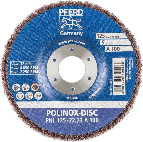 Pferd Τροχός λείανσης POLINOX 125x22,23mm A 180 Pferd