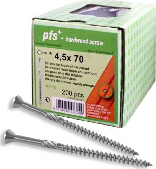 Βίδα ξύλου PGB 4x60mm T15 (PWHTGG40060 C2)